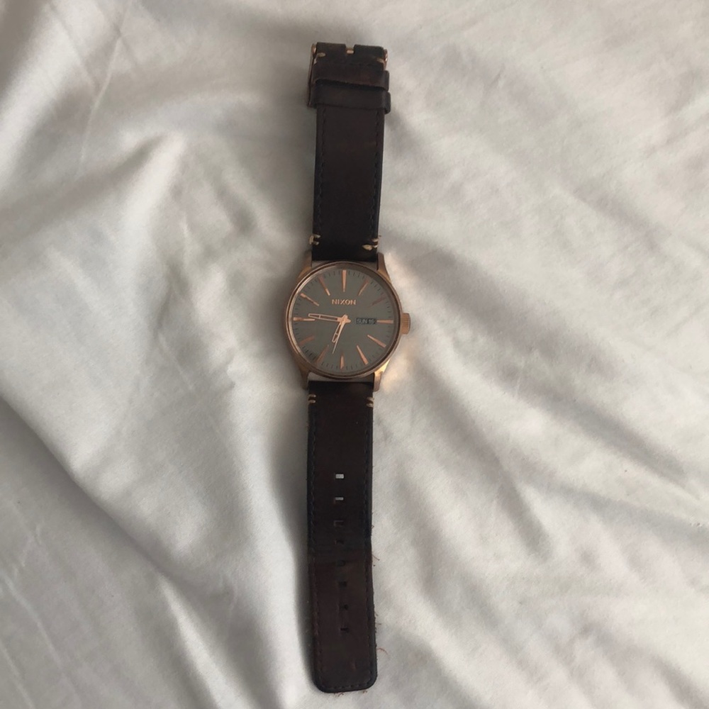 Brown Nixon watch